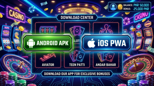 Main screen of jackpot land download page for PK players - 4