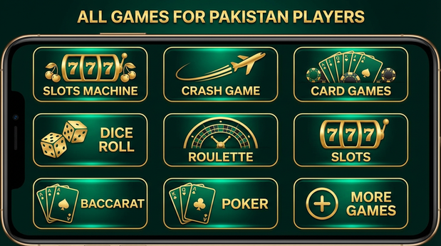 Main screen of jackpot land games page for PK players - 4